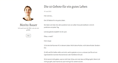 Desktop Screenshot of moritzbauer.com